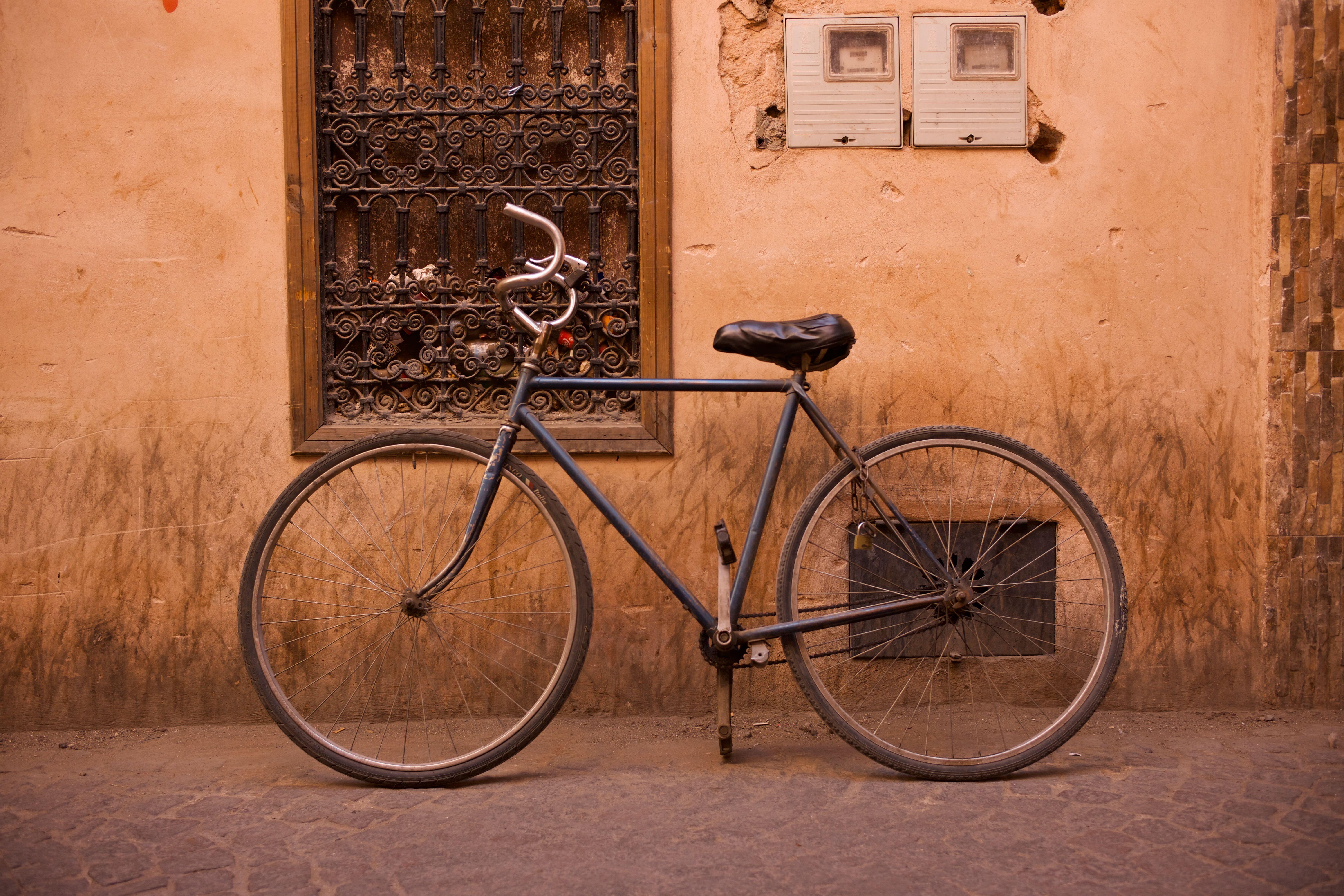 Bike and Wall