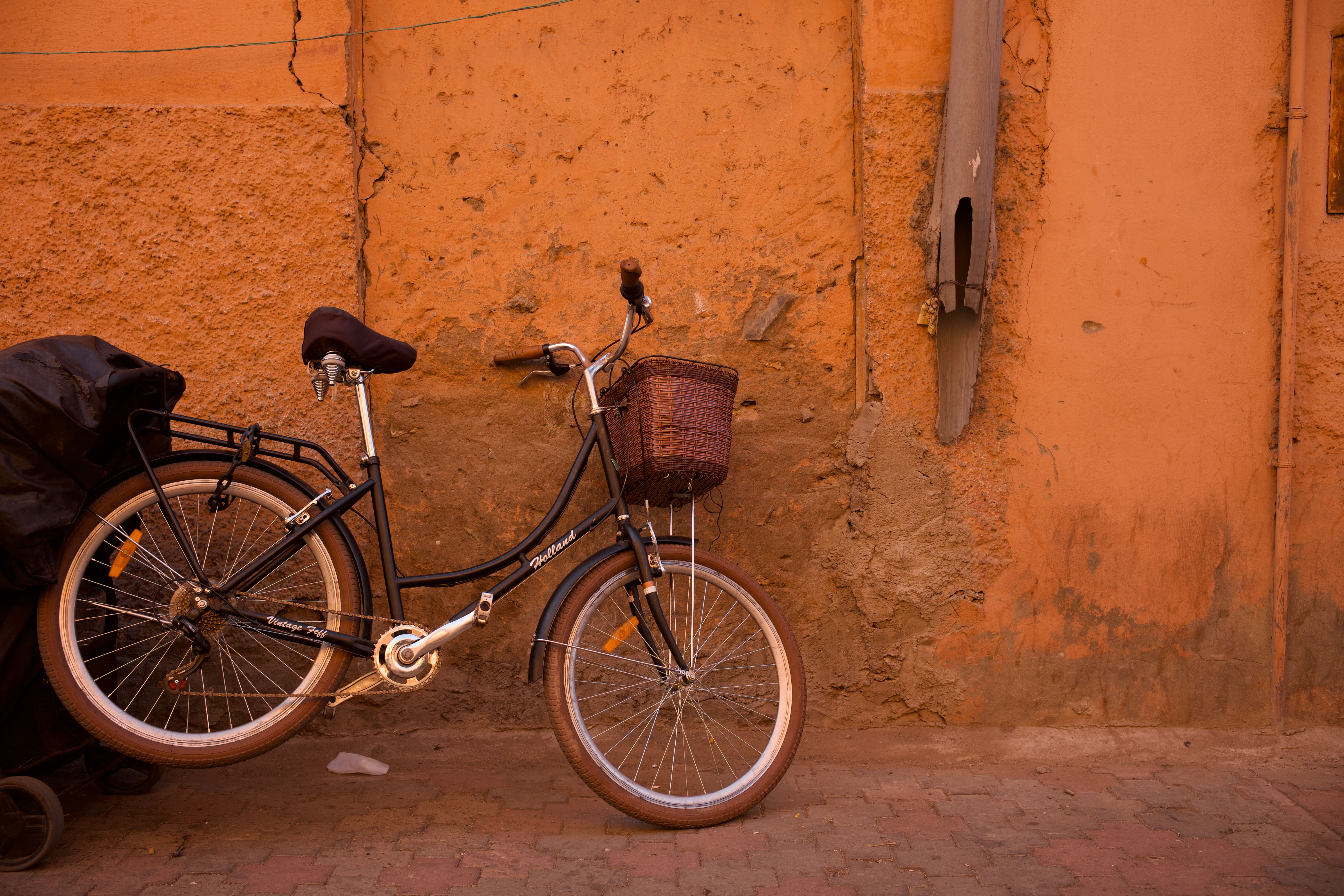 Bike Against Wall