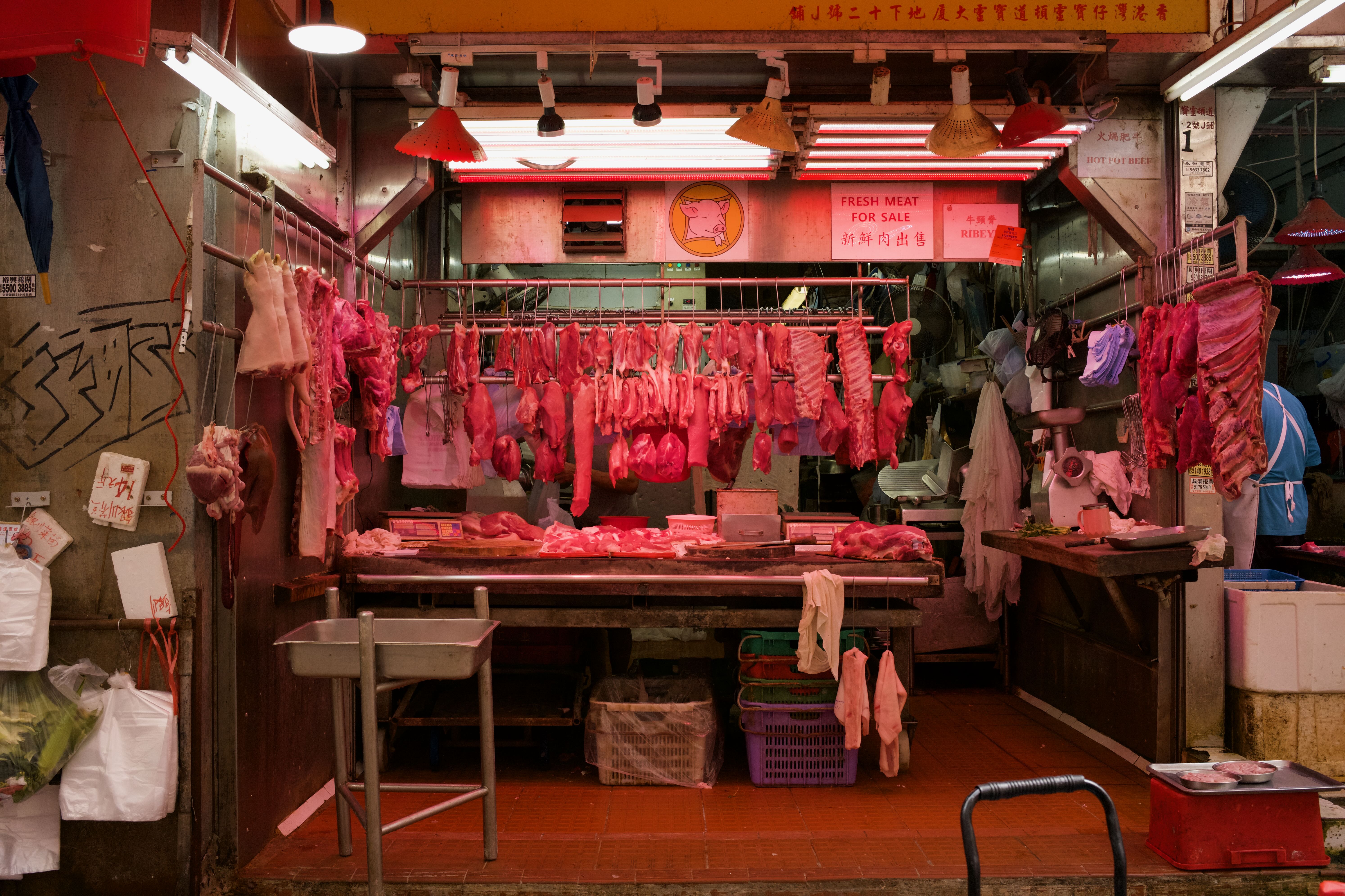 Meat Market in Wanchai