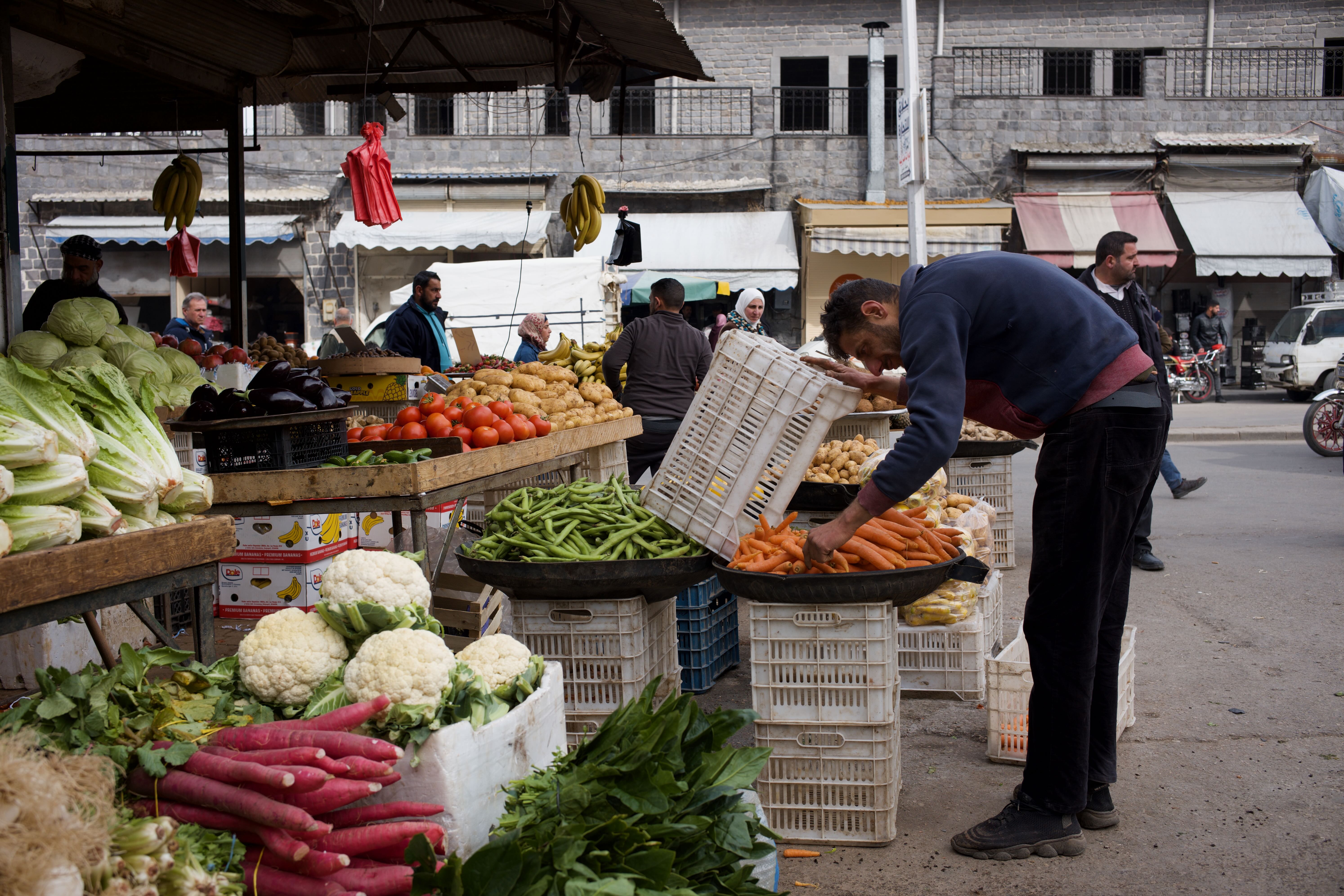 Vegetable Market in Homs